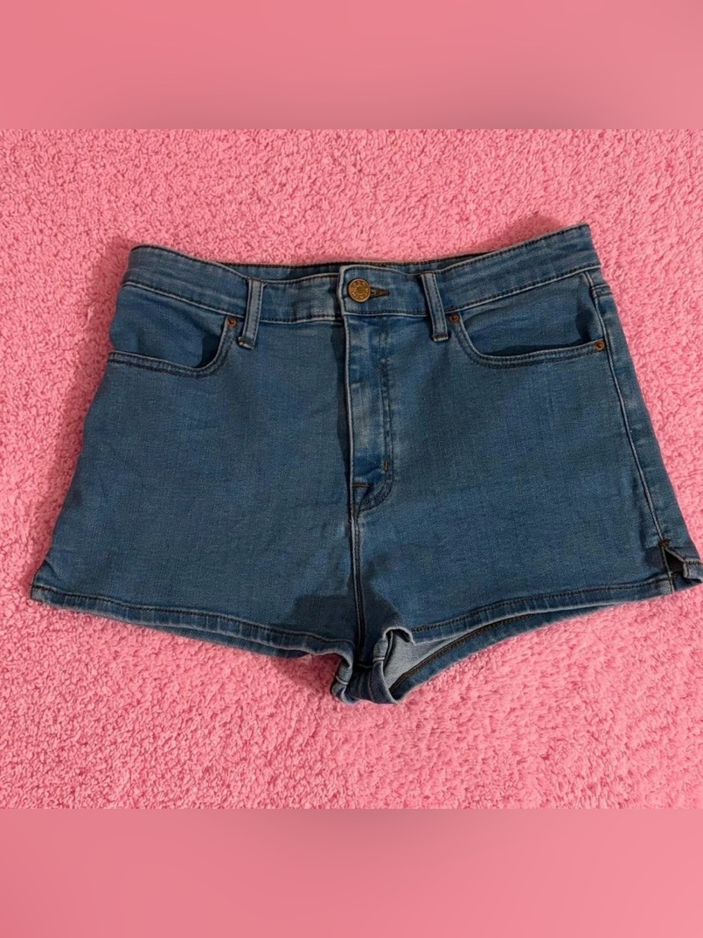 BDG blue denim shorts Size 30W PIN UP SUPER HIGH SHORTS denim 🩵💙🩵💙